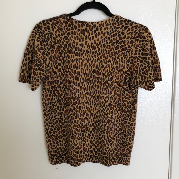 Vintage Leopard print Sweater - Picture 3 of 4